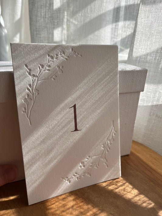 Numéros de table Lise