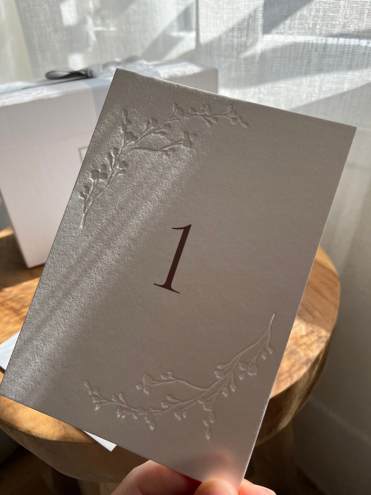 Numéros de table Lise