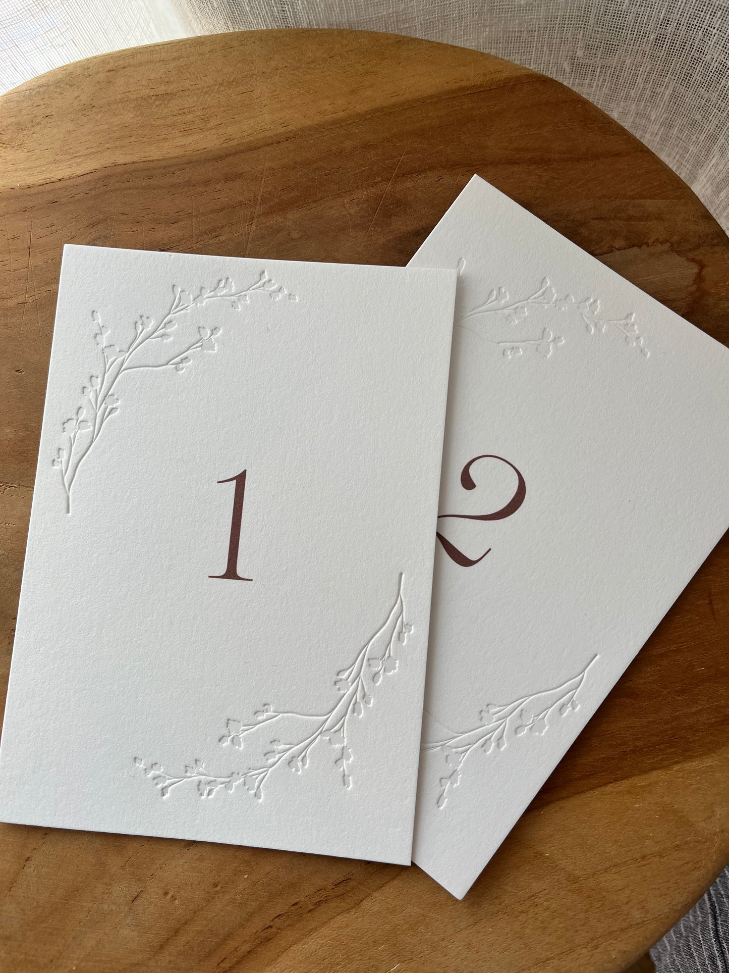 Numéros de table Lise