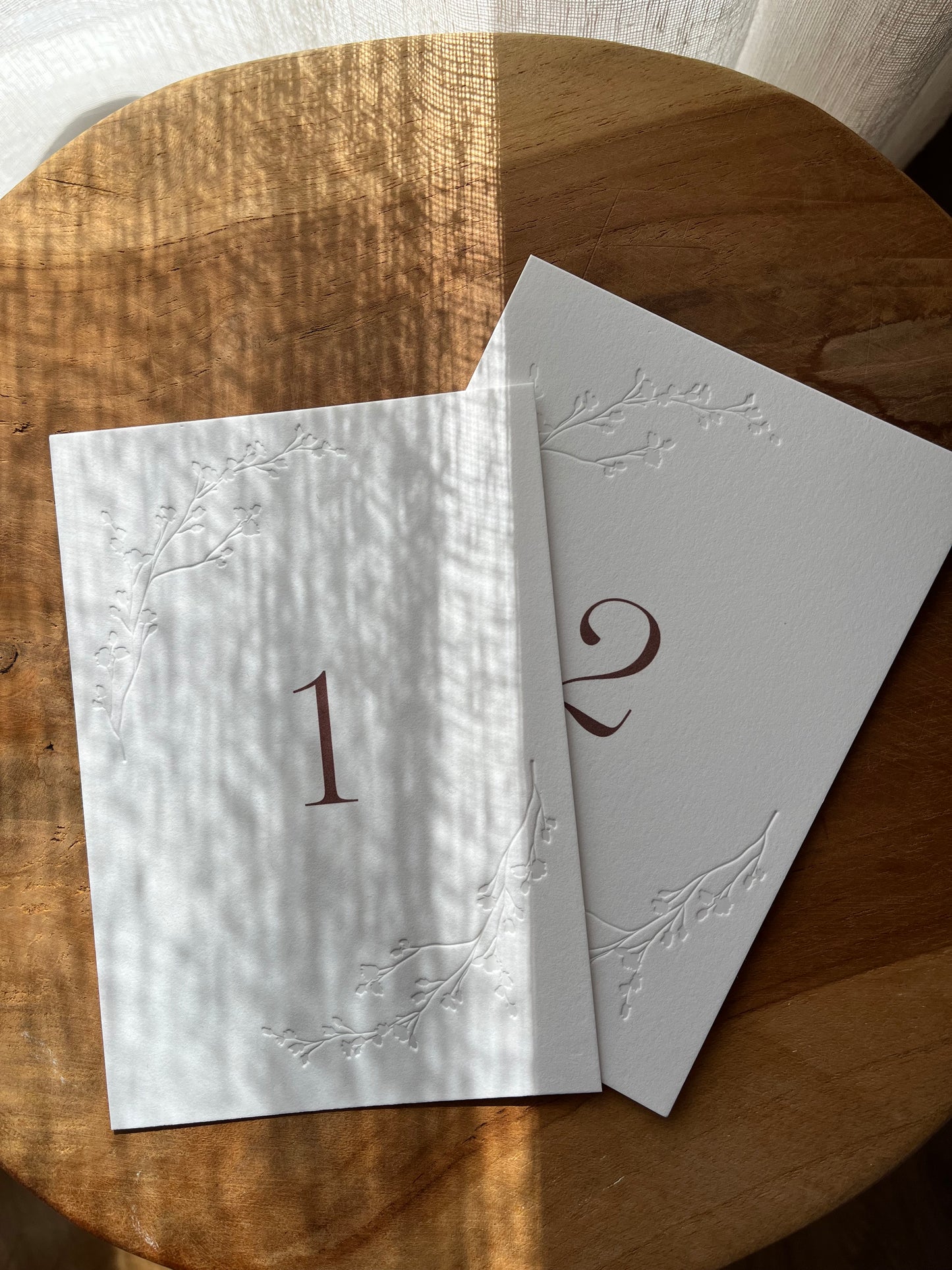 Numéros de table Lise
