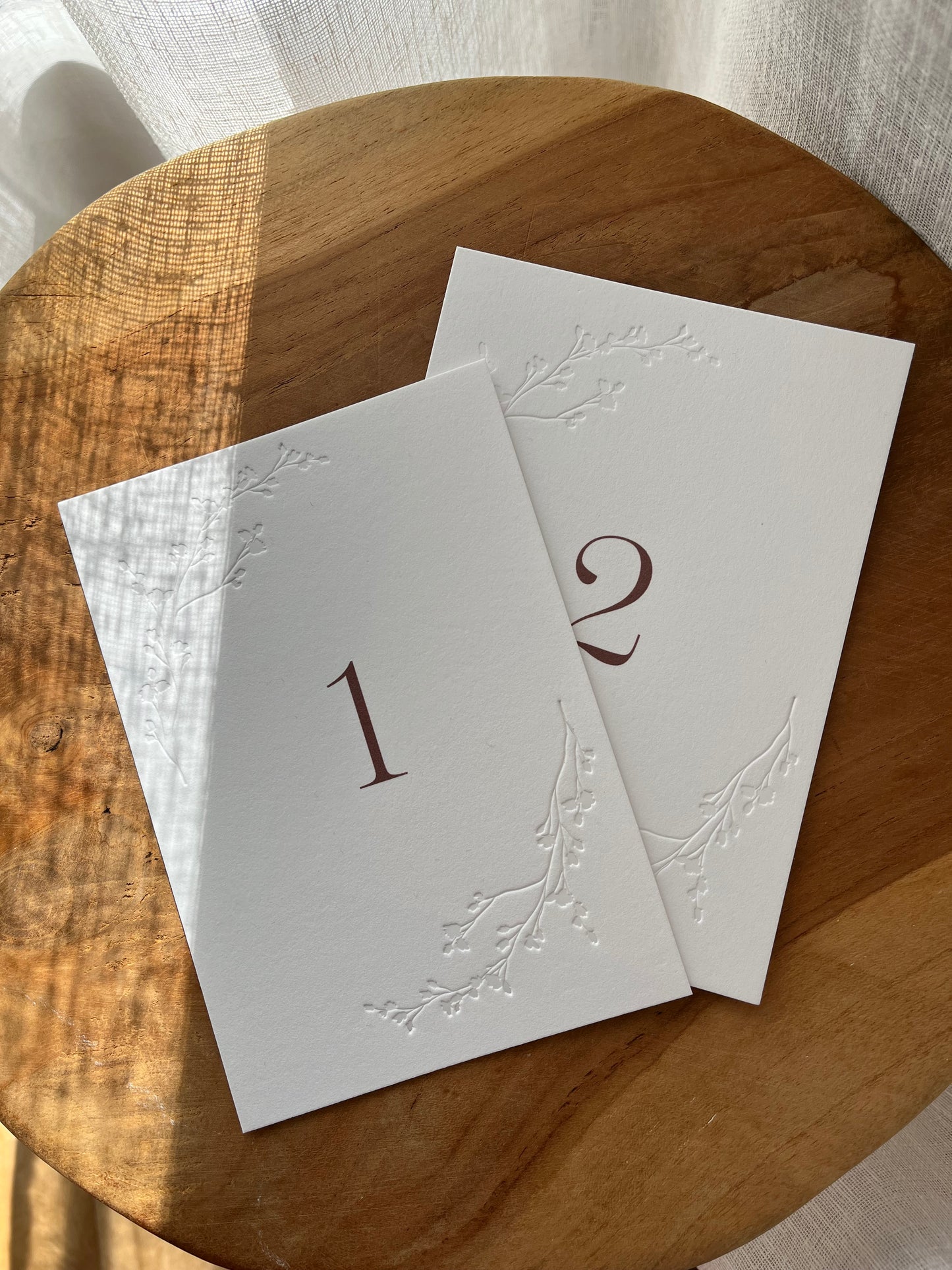 Numéros de table Lise