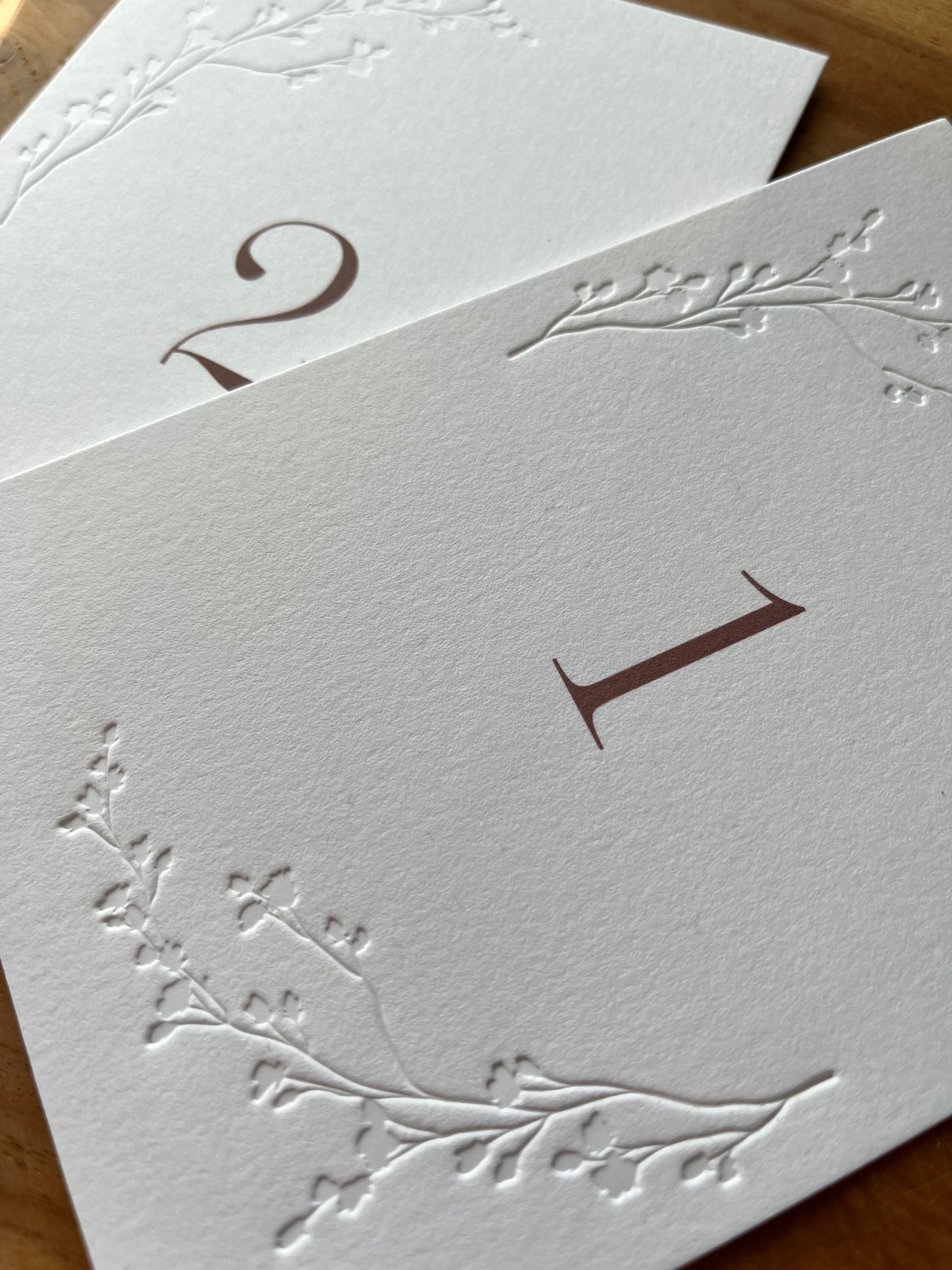 Numéros de table Lise