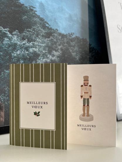 Carte Meilleurs voeux 01.01 - Casse-noisette