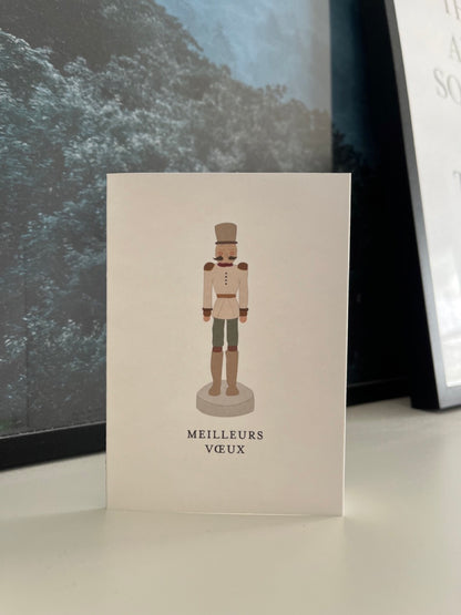 Carte Meilleurs voeux 01.01 - Casse-noisette