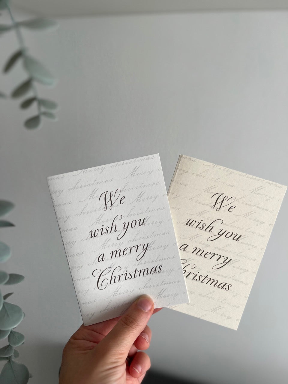 carte joyeux Noel - Merry Christmas