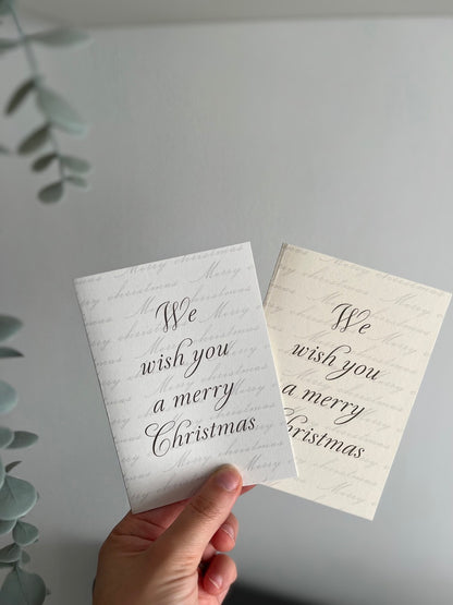 carte joyeux Noel - Merry Christmas