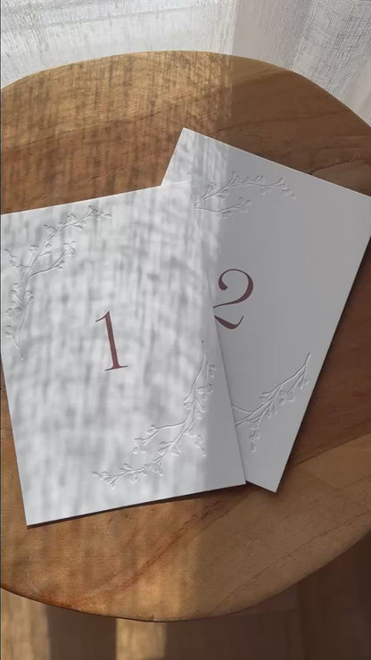 Numéros de table Lise